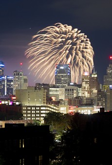 Detroit's annual Ford Fireworks show in 2019.