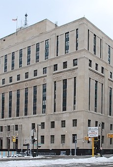 Theodore Levin United States Courthouse in Detroit, taken January 2010 by Andrew Jameson.