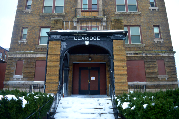The Claridge is one of the buildings that would fall under the proposed Cass-Henry Historic District. - PHOTO BY MT READER MARK HALL