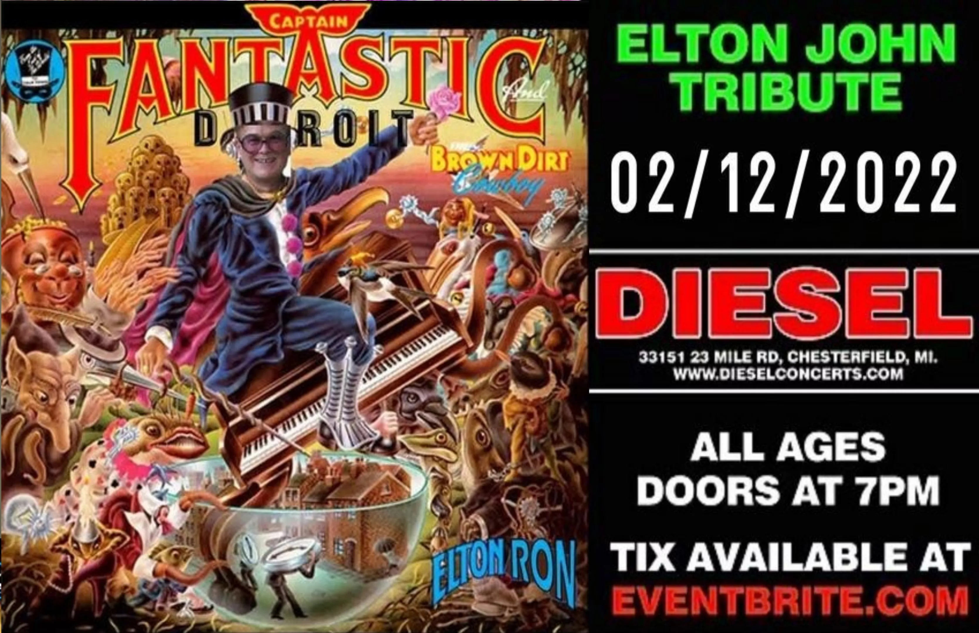 Christmas Concerts Show 2022 Michigan Captain Fantastic The Ultimate Elton John Tribute Live In Concert | Diesel  Concert Lounge | Live/Concert | Detroit Metro Times