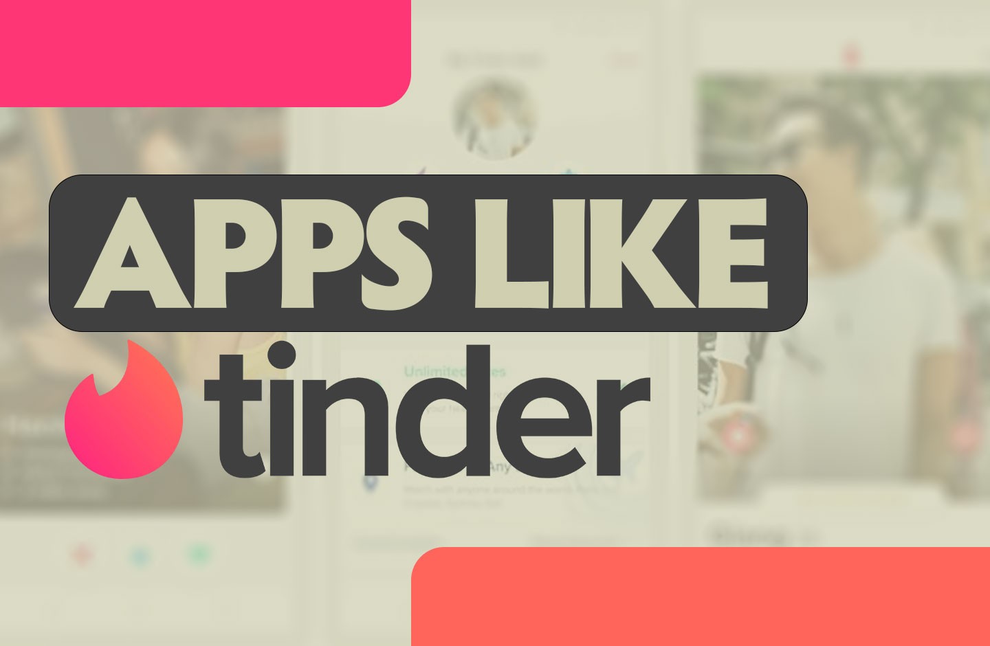 Tinder related apps
