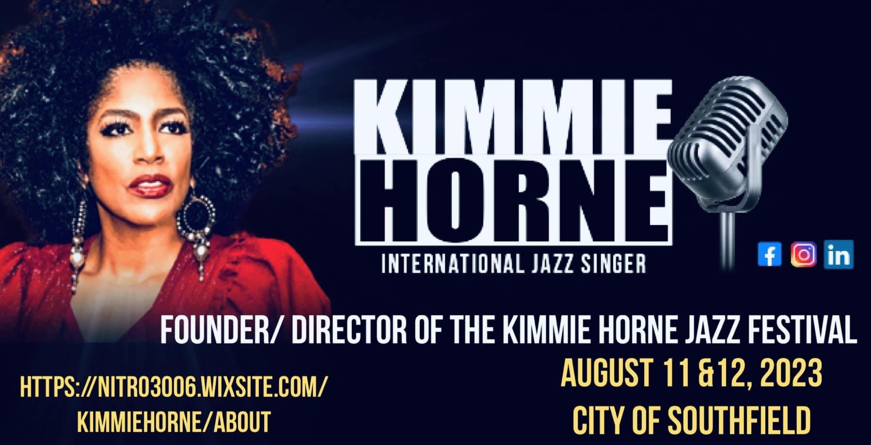 The Kimmie Horne Jazz Festival Southfield Municipal Campus Festival
