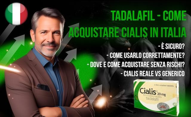 Tadalafil : Come acquistare Cialis Generico Online in Italia, Detroit