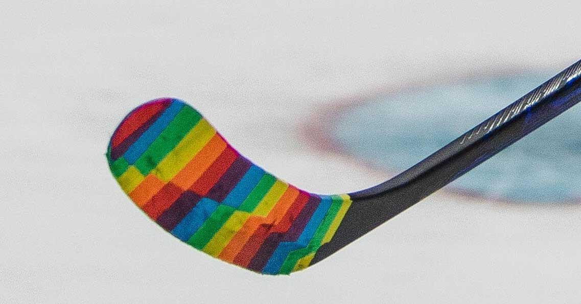NHL rescinds ban on rainbow-colored Pride tape, allowing players