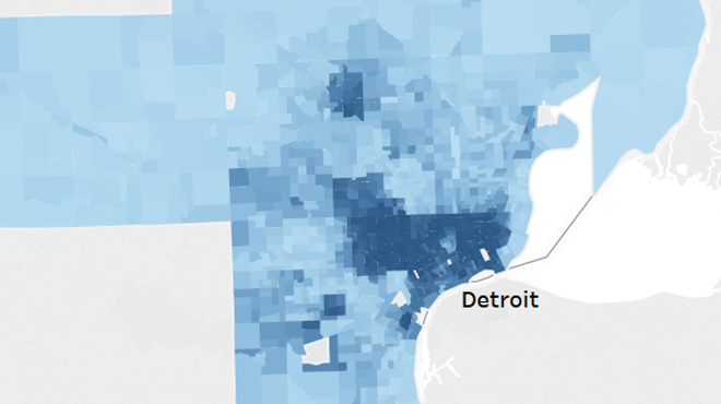 Apparently Google has been renaming Detroit neighborhoods