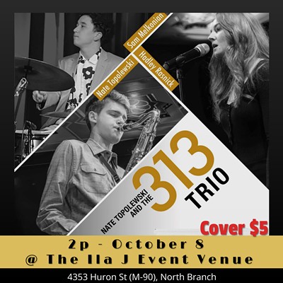 313 TRIO @ The Ila J Event Venue - October 8 @ 2p