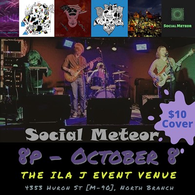 SOCIAL METEOR @ The Ila J All Ages Music Series - Oct 8