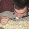 Michigan man fills pothole with Lucky Charms, eats it
