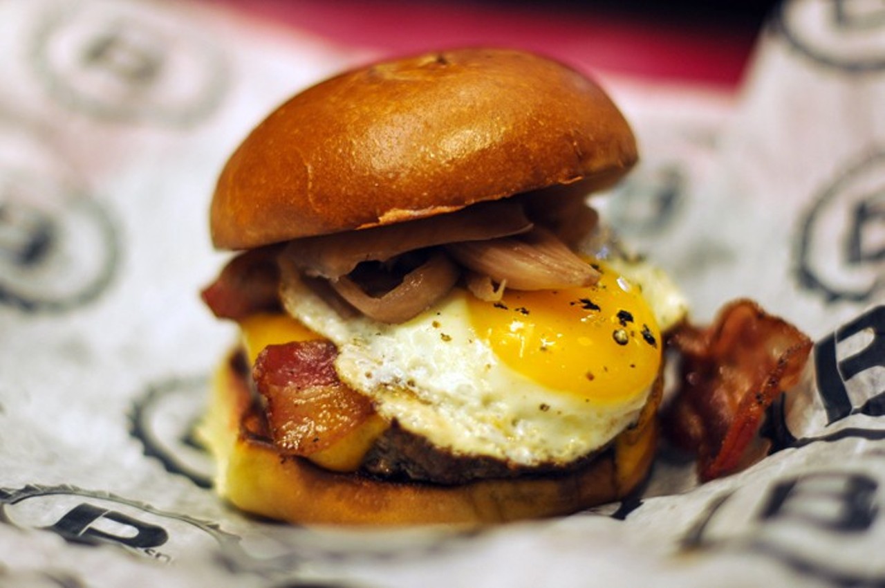 Best Burger: B-Spot (Photo via Tanya Moutzalias)