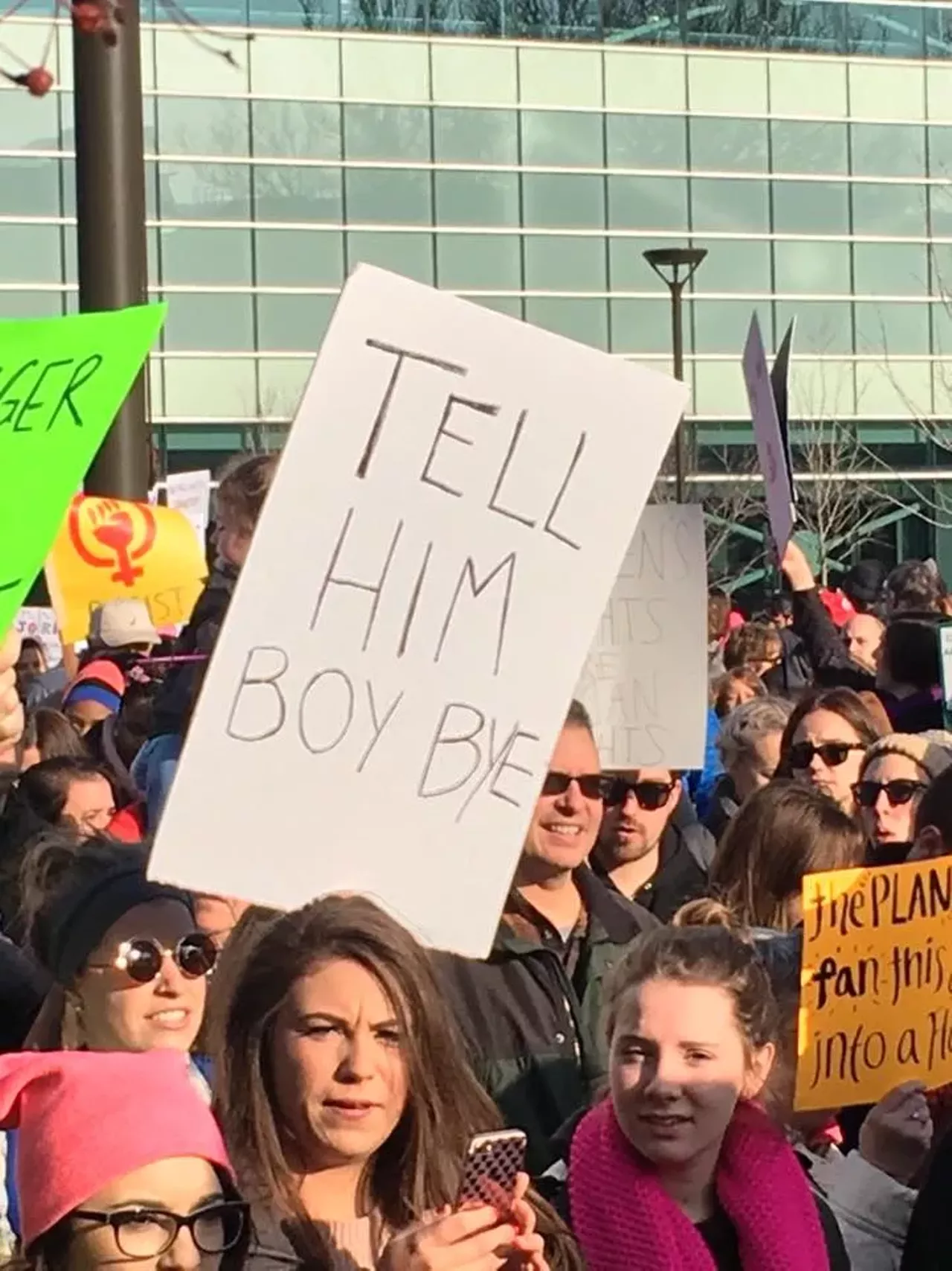 42 powerful photos from the Women's March on Detroit