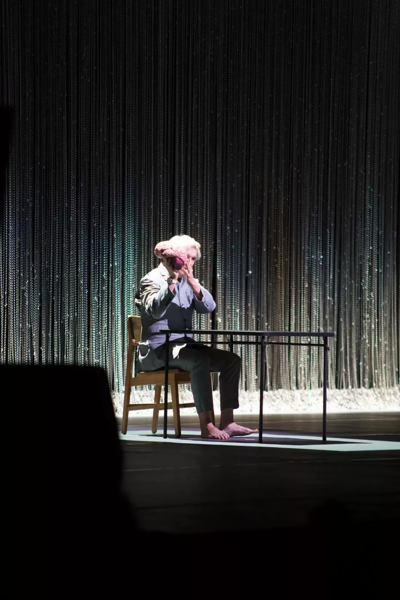 David Byrne bared his brain at the Fox Theatre