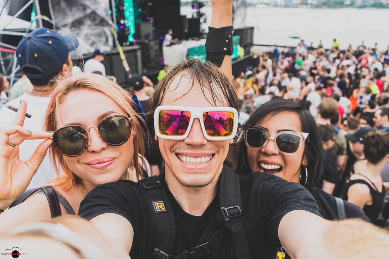 Movement Electronic Music Festival 
Detroit is the birthplace of techno and a selfie at this annual Memorial weekend festival proves you're into the city's music history and, well, partying.
Photo via Facebook, nightmoves.me photography/christopher soltis 