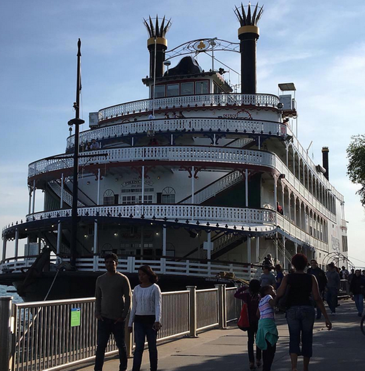 Princess Detroit Riverboat: 201 Civic Center Dr, Detroit
If you're feeling real adventurous, you can jump ship and just freestyle it over to Canada.