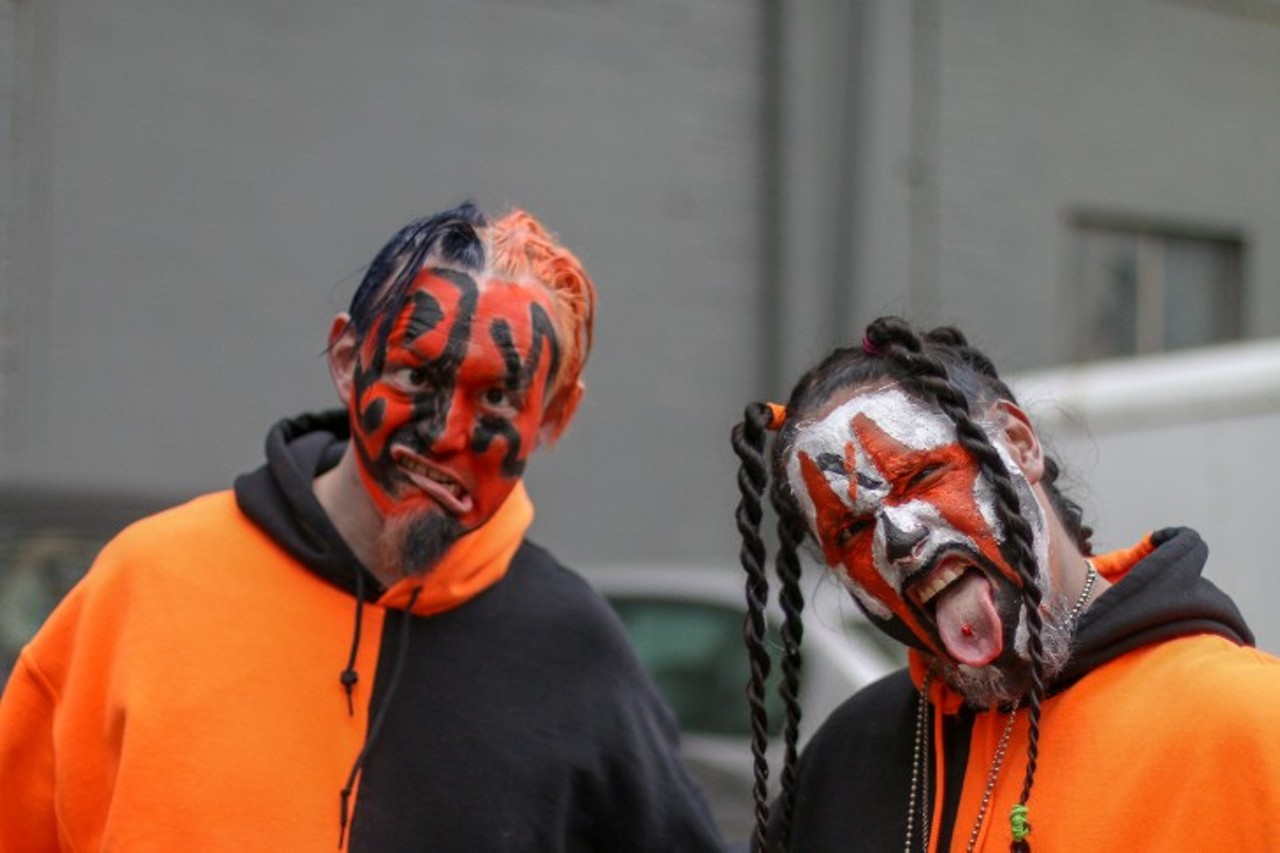 All the juggalos we saw at ICP's 25th annual Hallowicked show in Detroit