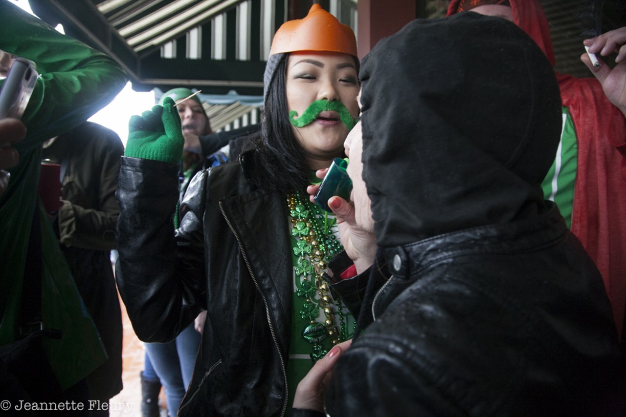 41 wet and wild photos from the Corktown St. Patrick's Day Parade