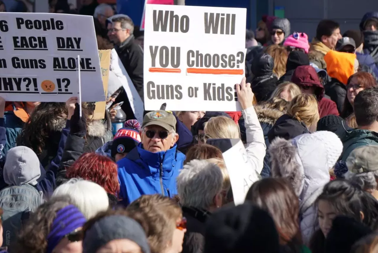 All the best signs we saw at March for our Lives in downtown Detroit