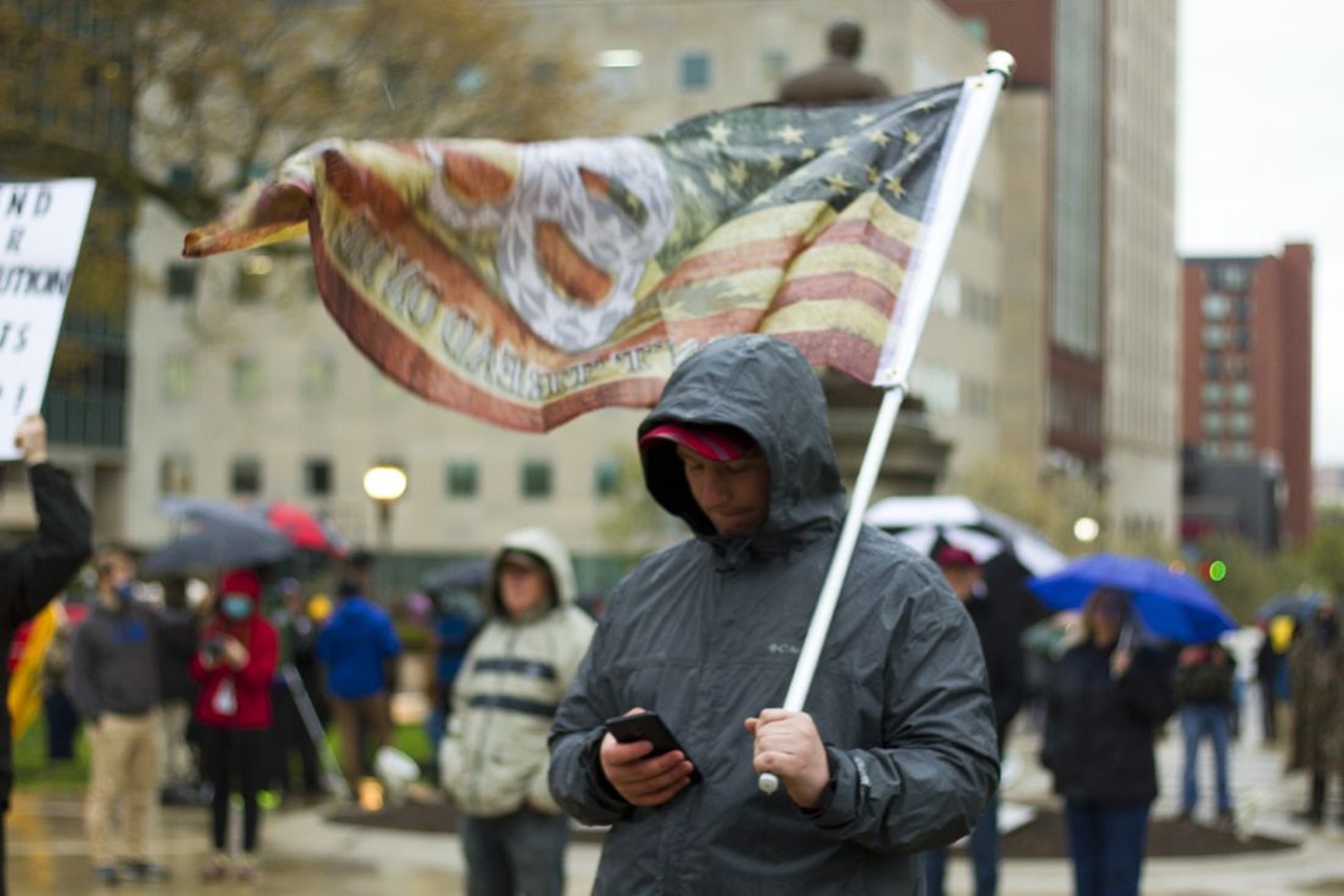 Everything we saw at the anti-Whitmer 'Judgement Day' protest in Lansing