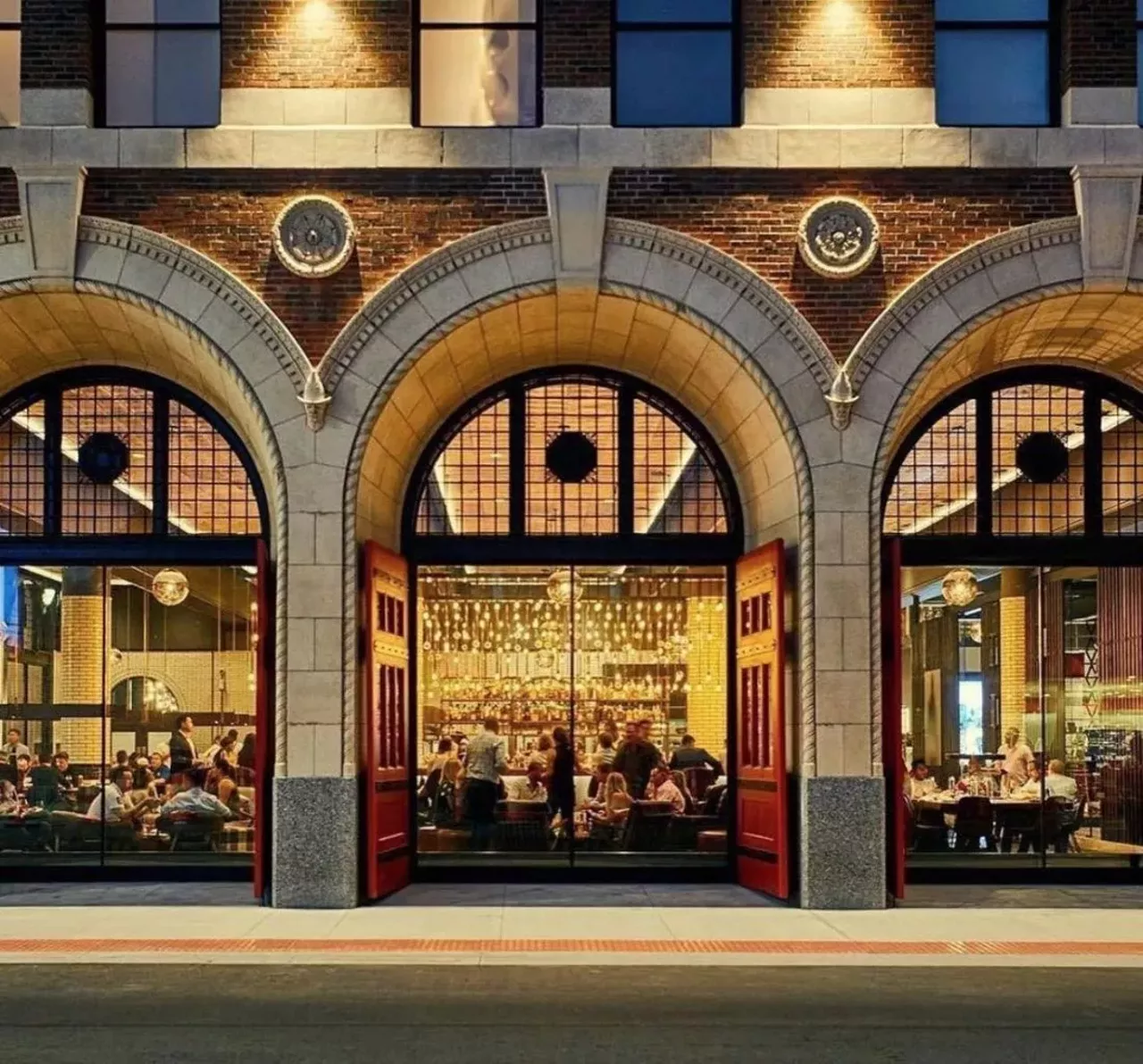 The Apparatus Room
This spot is located inside the newly opened Fountain Hotel and it's pretty well known for that constellation of Edison bulbs that hang over the bar. 
250 W. Larned St., Detroit, 313-800-5600
Photo via Instagram, theapparatusroom