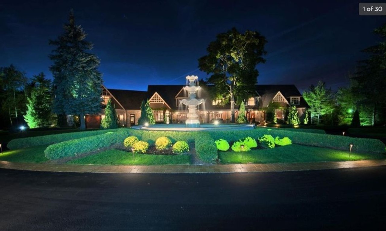 The One With a Helipad 
$4,950,000 
5350 Brewster Rd, Rochester 
6 beds, 7.5 baths
5 beds, 9 bathrooms