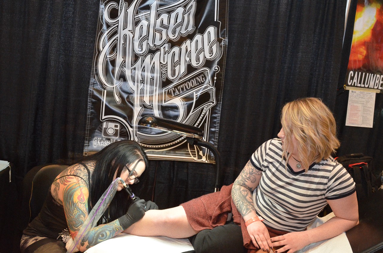 All the inked babes we spotted at the 2018 Motor City Tattoo Expo