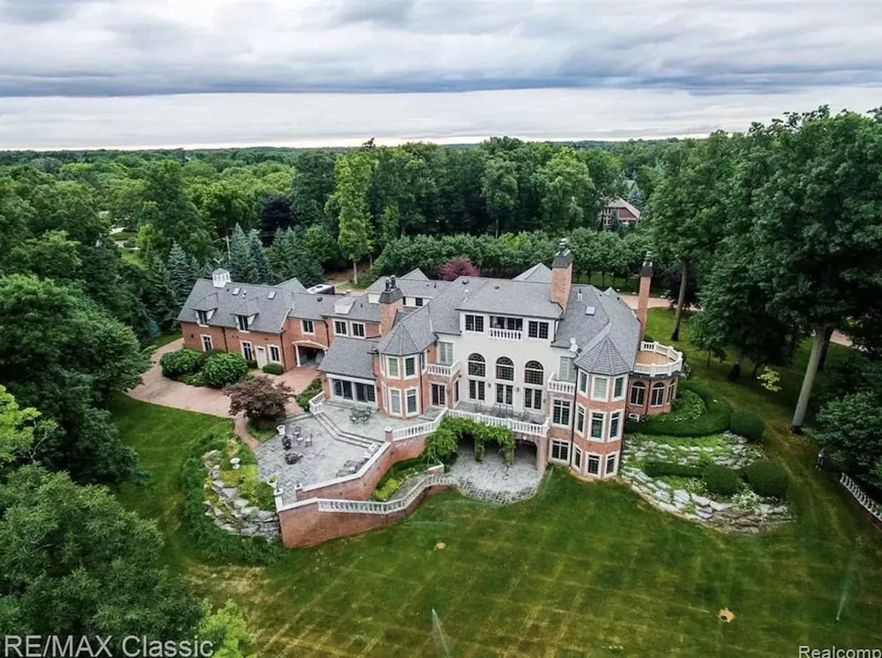 Once the most expensive home in Michigan, Northville estate with movie theater is still on the