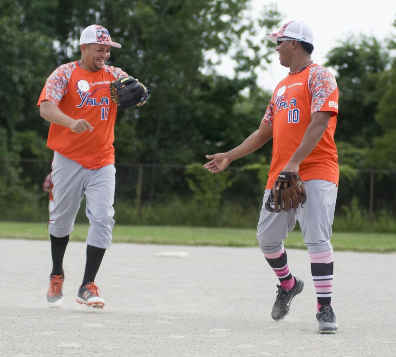 Photos from Detroit's Caribbean softball league