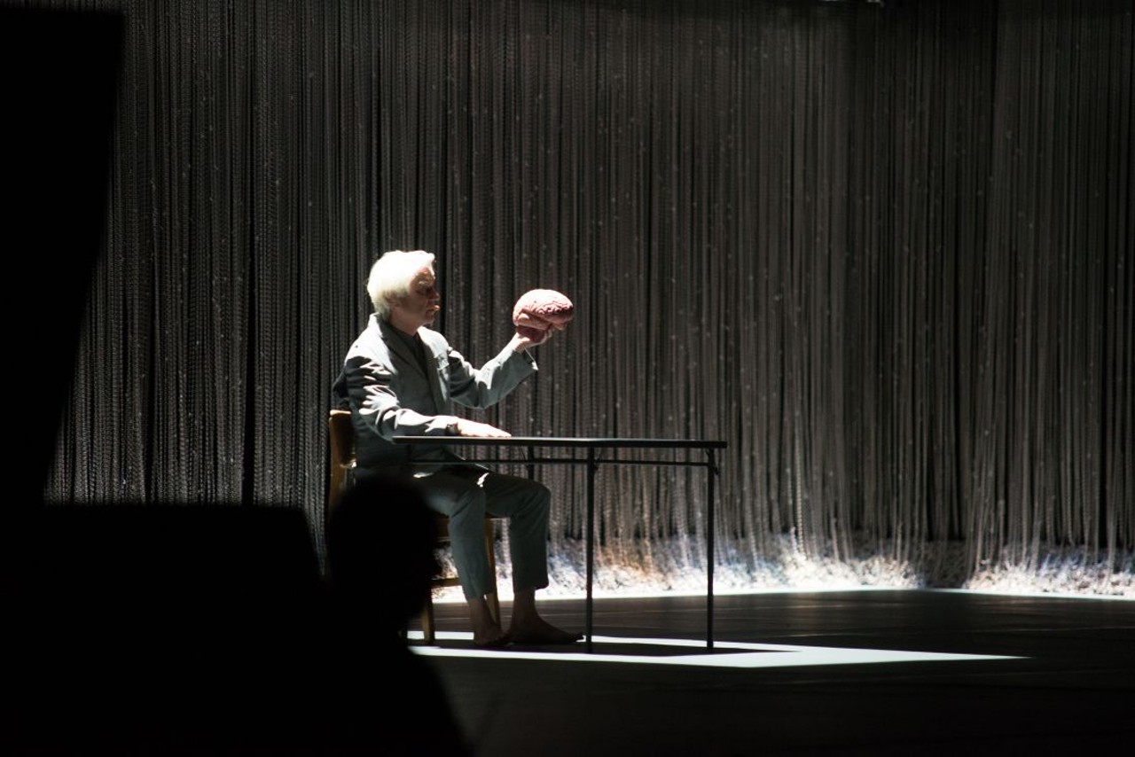 David Byrne bared his brain at the Fox Theatre