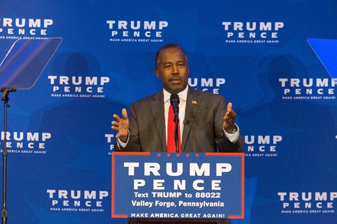 It&#146;s all in your head &#151; Ben Carson, Trump&#146;s secretary of Housing and Urban Development, says in a SiriusXM interview that he believes poverty is &#147;to a large extent ... a state of mind.&#148; People develop that &#147;state of mind&#148; due to poor parenting, he says, and praises his mother for helping him rise out of his impoverished upbringing by focusing on education. Despite the fact that Carson&#146;s family relied on food stamps when he was growing up, Carson is a vocal critic of welfare programs, and his department budget is slated to be cut by $6 billion in Trump&#146;s 2018 plans. 
Shutterstock.
