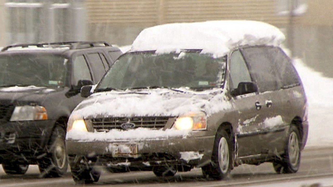  Those a-holes who don't remove the snow from their car roofs 
You're pretty much in a white-out if you're stuck behind them on the freeway. It&#146;s like your own personal snowstorm. 
Photo via  NBC