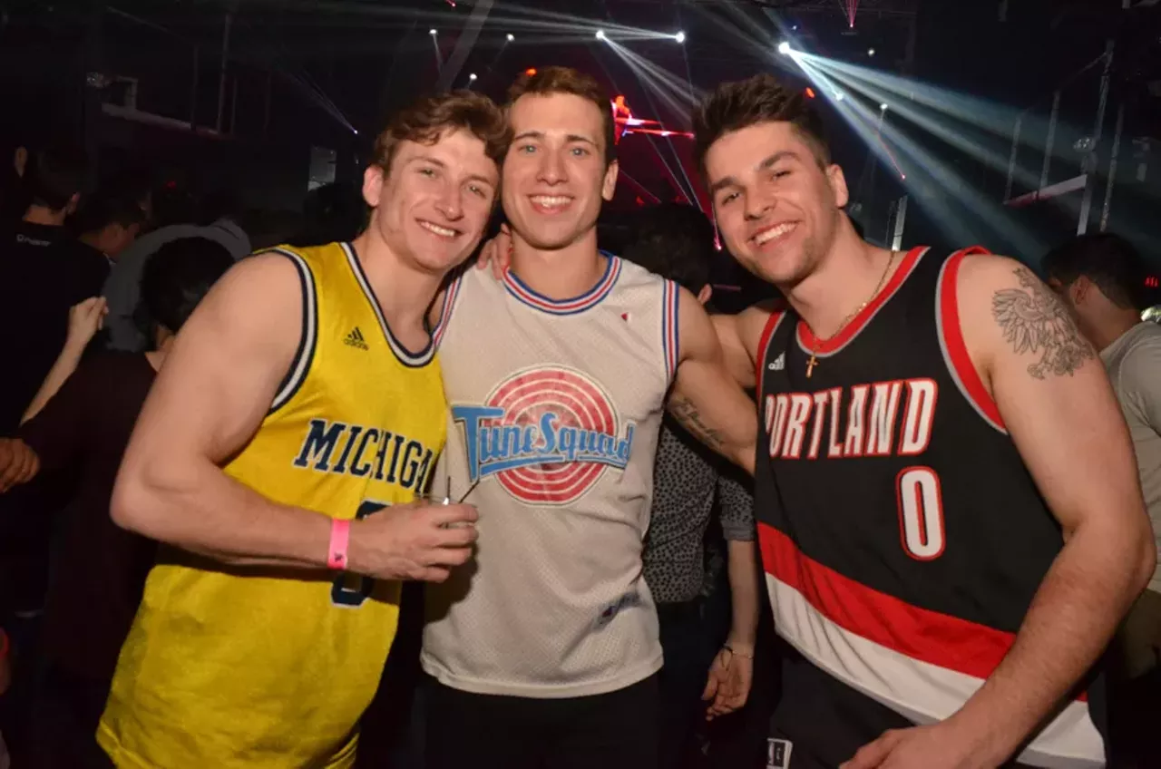 All the wild people we saw dancing at Elektricity