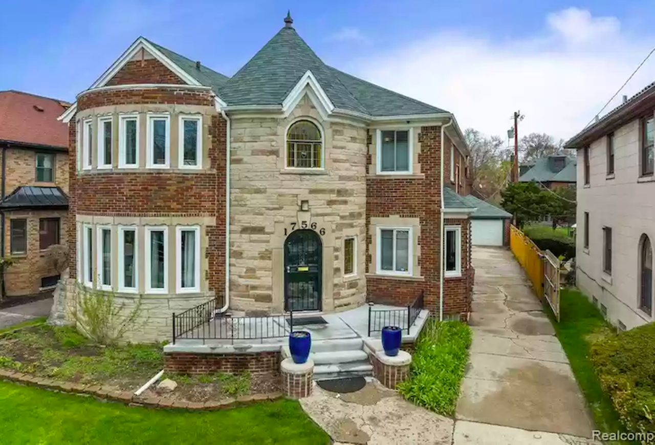 This 525K home is a mini castle in Detroit’s University District
