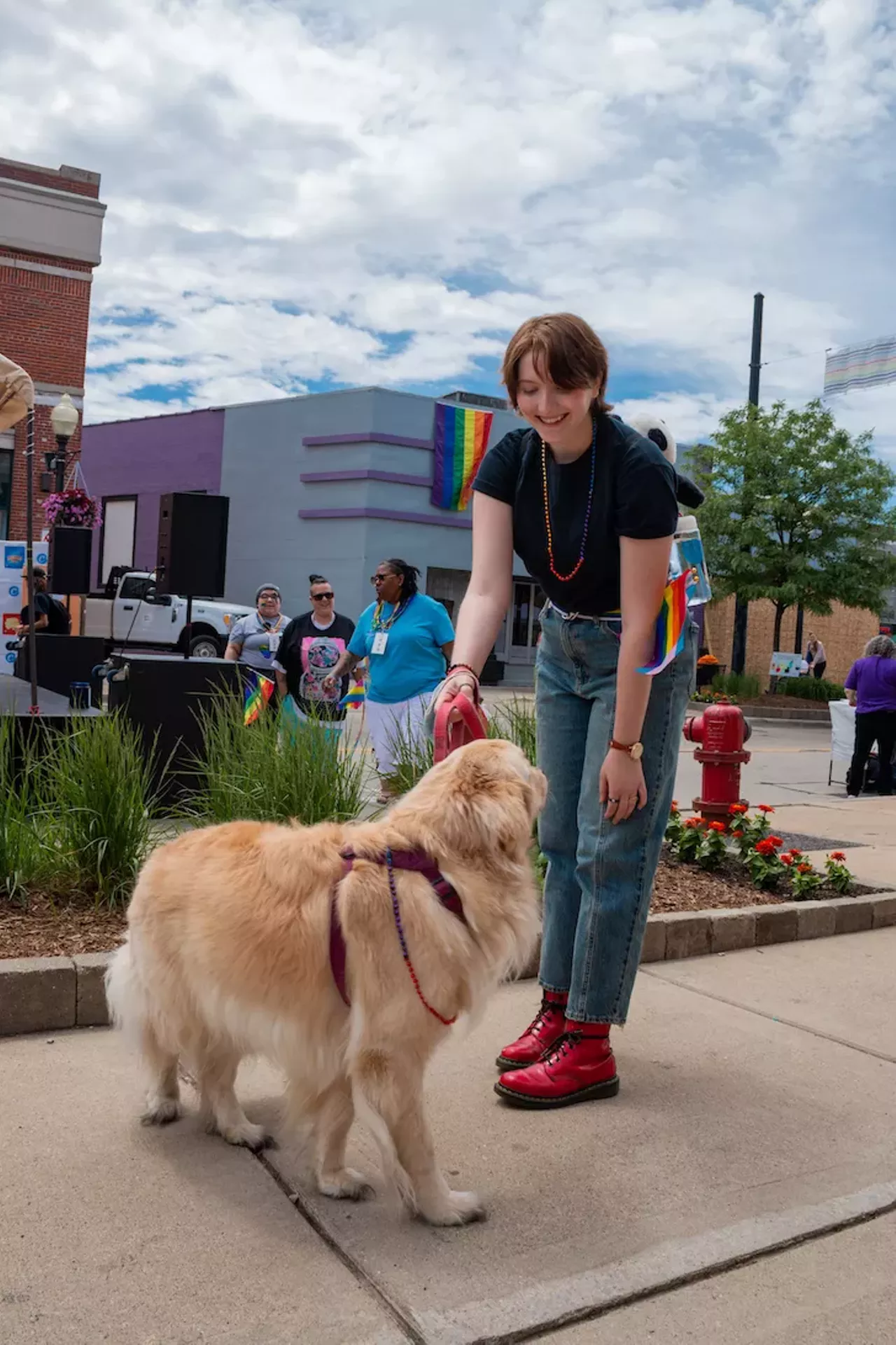All the beautiful people we saw celebrating at Ferndale Pride