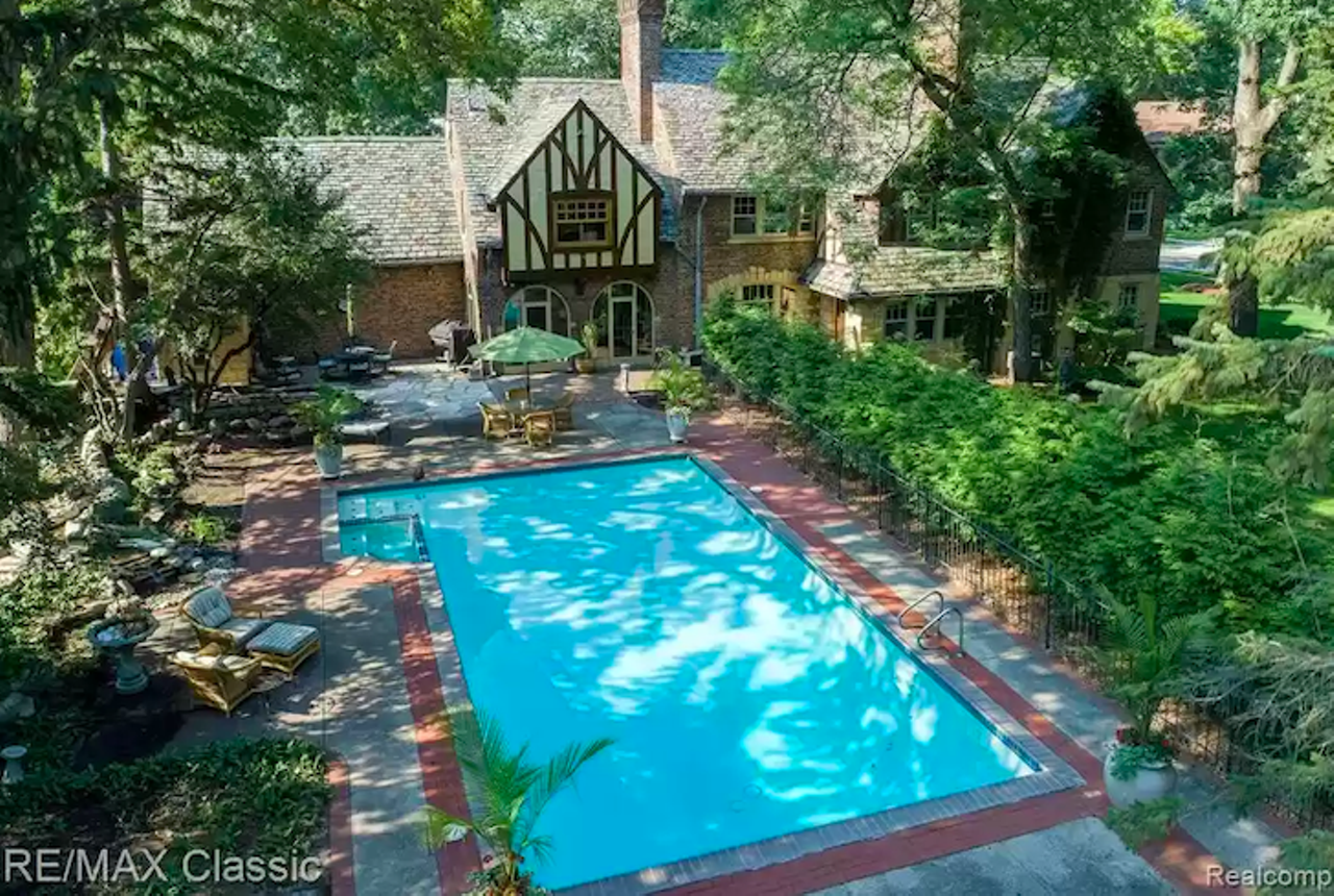 This home in Detroit’s Palmer Woods was built by the same architect who