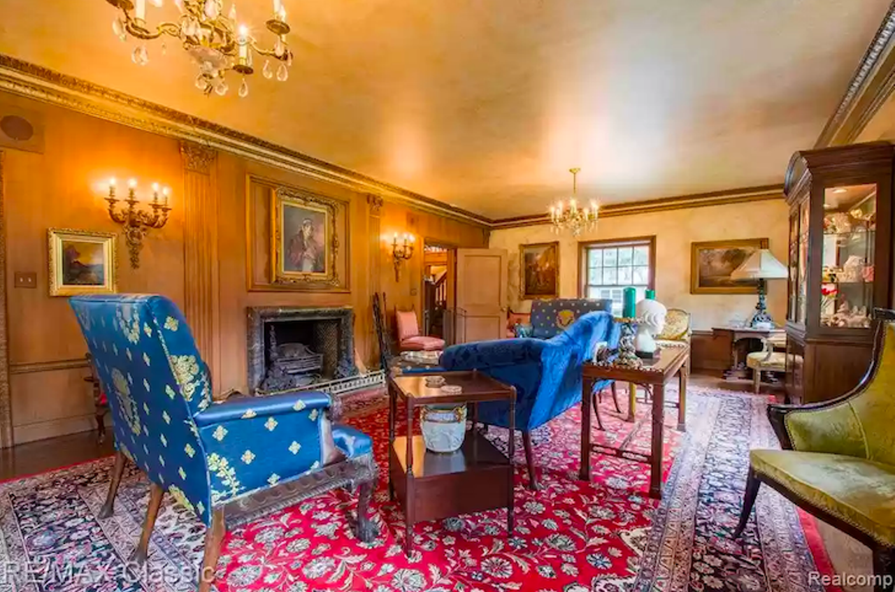 This home in Detroit’s Palmer Woods was built by the same architect who