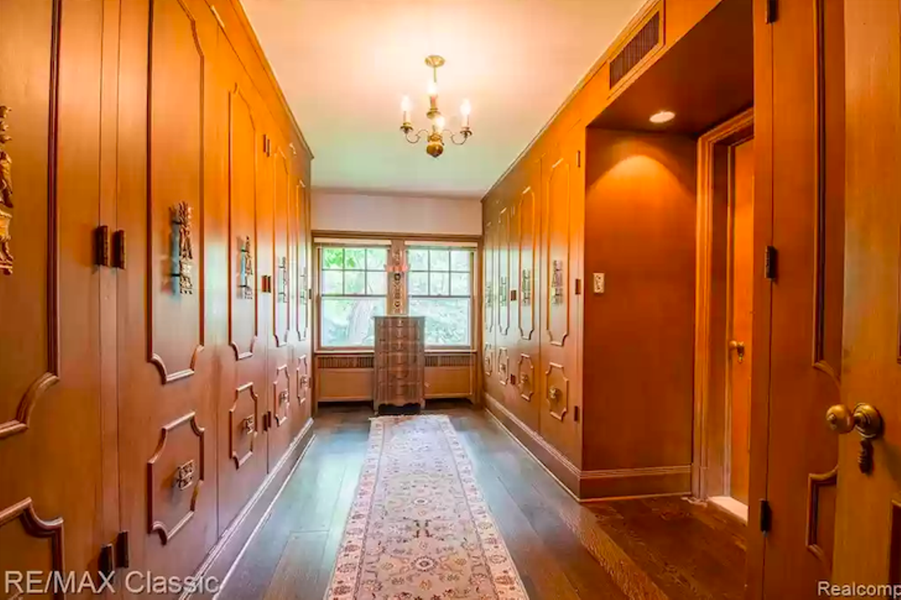 This home in Detroit’s Palmer Woods was built by the same architect who