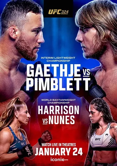 Image: UFC 324: Gaethje vs Pimblett
