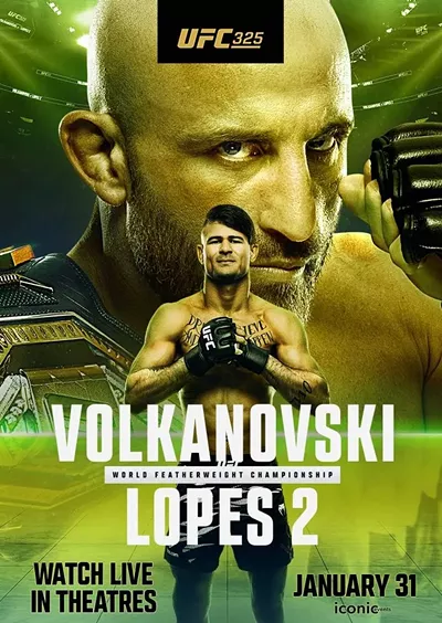 Image: UFC 325: Volkanovski vs. Lopes 2