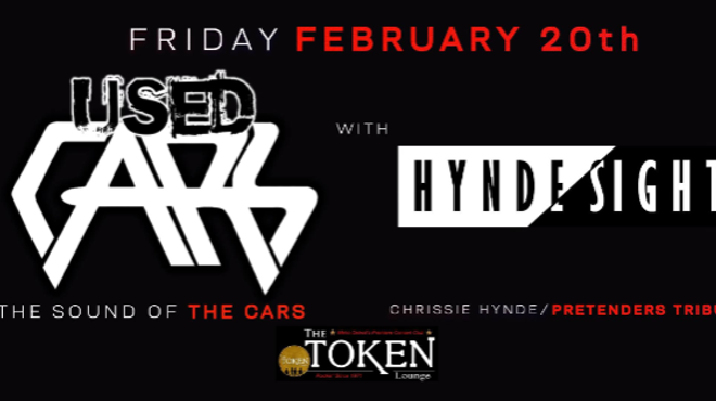 Image: USED CARS - A Tribute to the CARS, HYNDE SIGHT - Tribute to The Pretenders