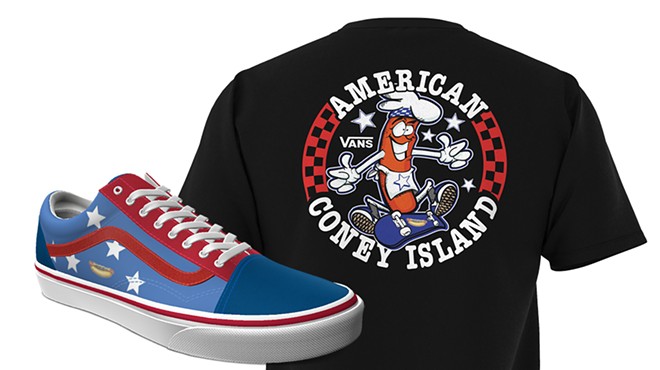 Vans offers merch inspired by Detroit's American Coney Island as part of its 'Foot the Bill' program