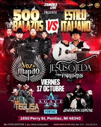Image: Voz de Mando y Jesus Ojeda en Pontiac