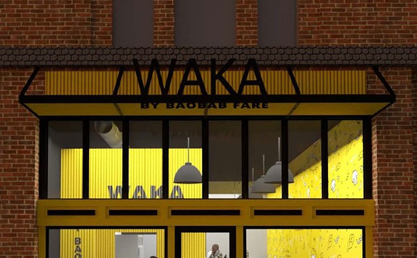 An exterior rendering of the future Waka space at 2465 Russell St.