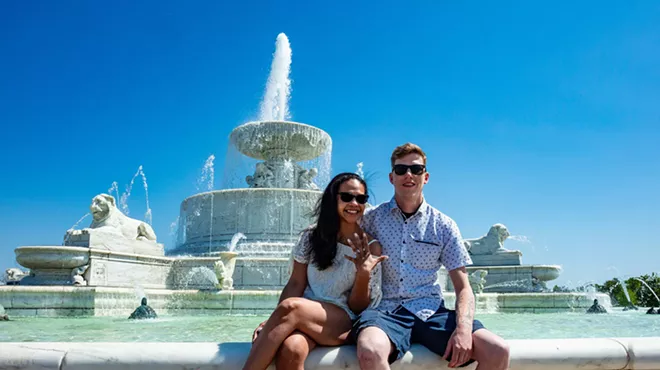 Danielle Geralds and Nile Hunt won a contest for a $40,000 weed-themed wedding. The contest was held by Greenhouse of Walled Lake.