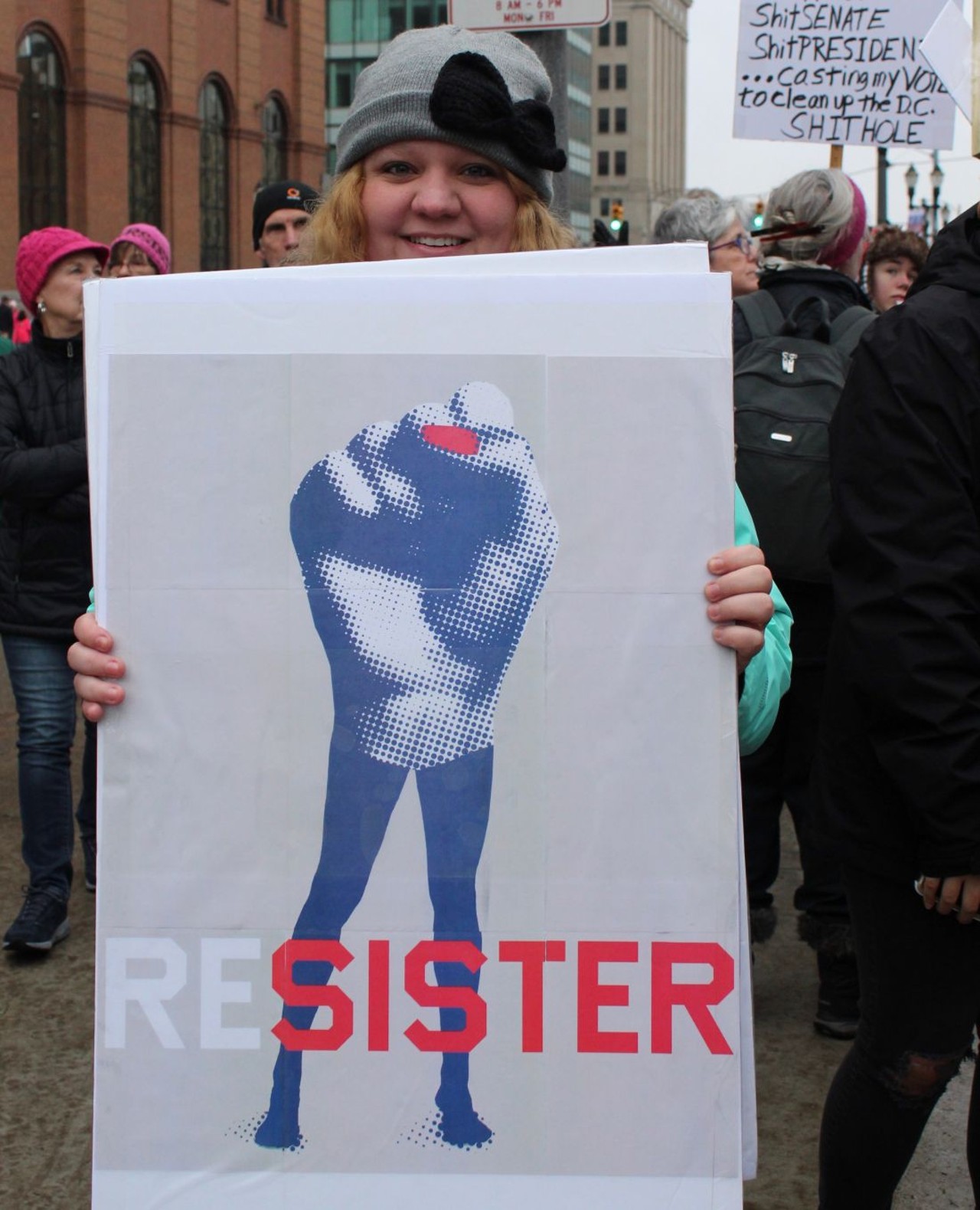 &#147;Obviously for women&#146;s rights. I think that&#146;s important to have support for women everyday.&#148;
&#151; Allison Marek