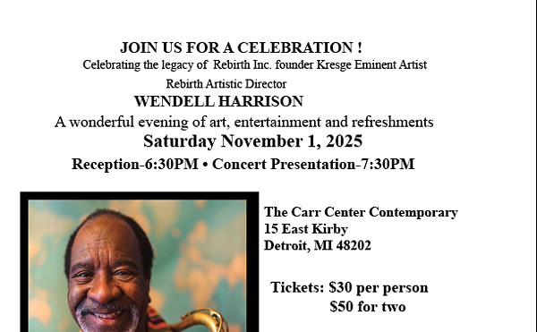 Image: Wendell Harrison Legacy Celebration
