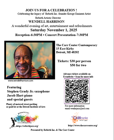 Wendell Harrison legacy celebration