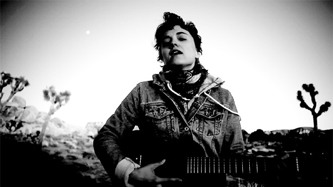 Autumn Nicole Wetli in the video for “I Still Go On,” the first release from Western Where.