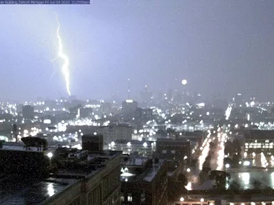Image: What an artist learned filming Detroit weather for a year
