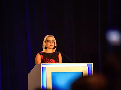 Congresswoman Kyrsten Sinema.