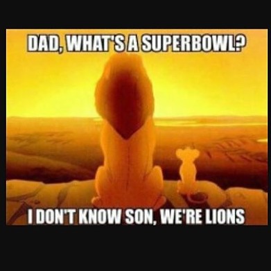 We always have to root for other teams on Superbowl Sunday. (Instagram user @high_meh_jr)