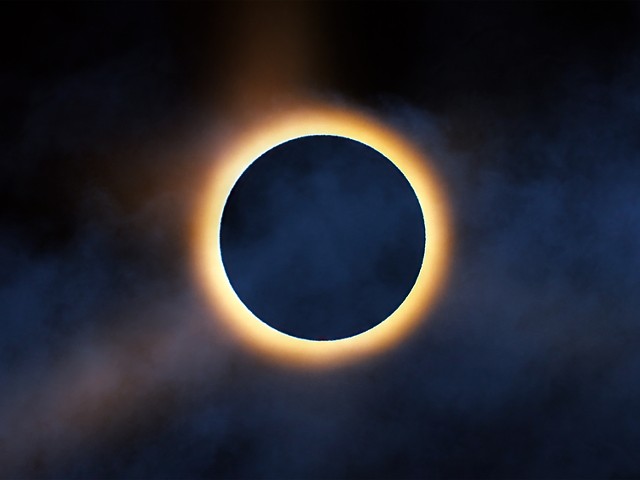 The total eclipse.